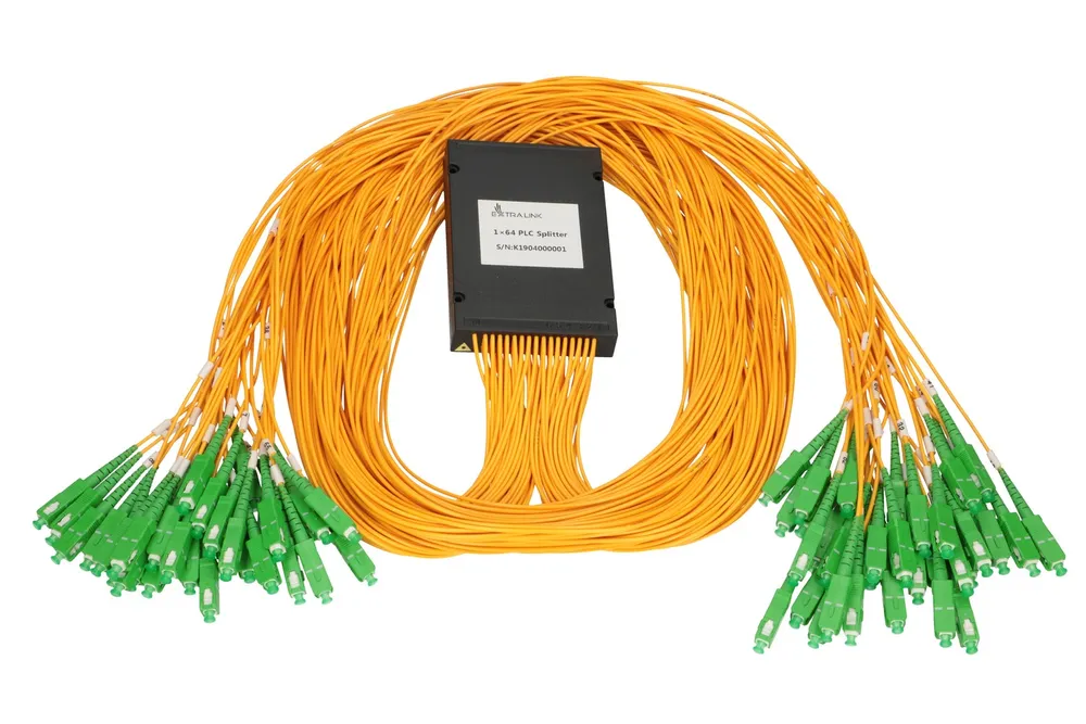 Extralink 1:64 PLC SC/APC | Splitter | 2,0mm, 1,5m, G657A, modulo ABS Długość1.5m