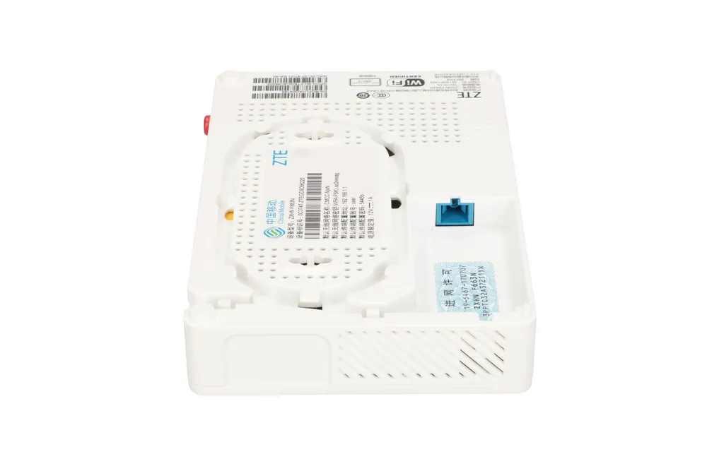 ZXHN F663N | ONT | WiFi, 1x GPON, 3x RJ45 100Mb/s, 1x RJ45 1000Mb/s, 1x POTS, 1x USB Standardy sieci bezprzewodowejIEEE 802.11a