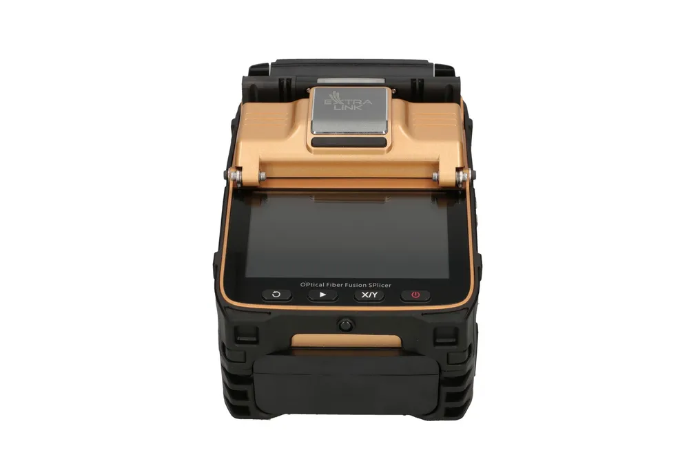 Extralink AI-8C | Spawarka światłowodowa | 7800mAh, lampa LED, wyświetlacz LCD 5,1" 8