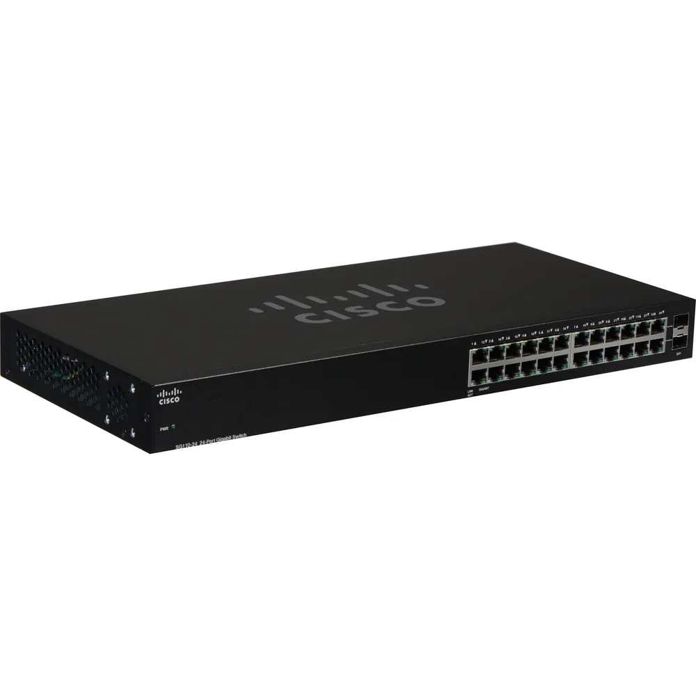 Cisco SG110-24 | Switch | 24x 1000Mb/s, montaje en rack 1