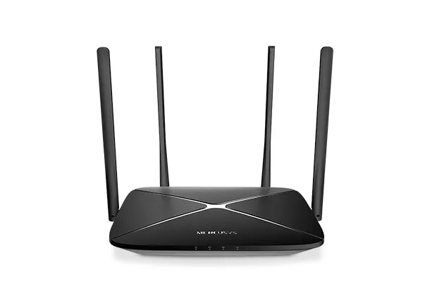 Mercusys AC12G | Router WiFi | AC1200 Dual Band Częstotliwość pracyDual Band (2.4GHz, 5GHz)