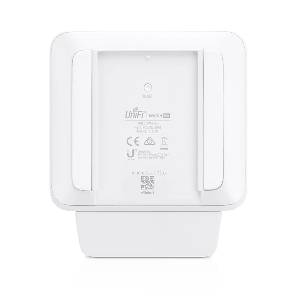 Ubiquiti USW-FLEX | Switch | UniFi, 5x RJ45 1000Mb/s, 1x PoE In, 4x PoE Out, 46W Moc (W)46