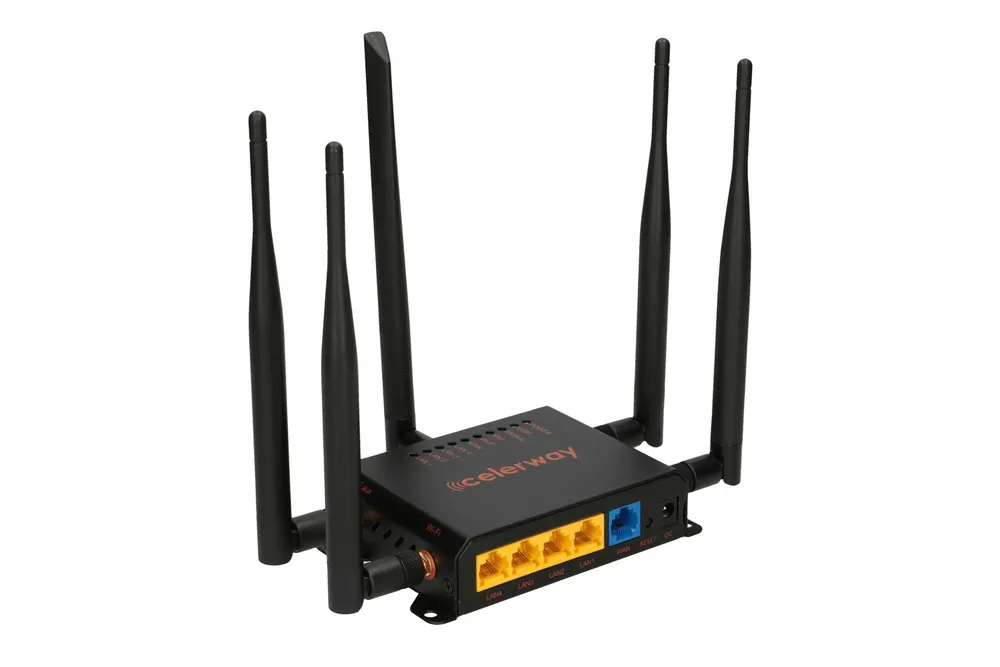 Celerway Cumullus Dual CAT6 | Router LTE | Dual CAT6 Standardy sieci bezprzewodowejIEEE 802.11ac