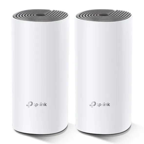 TP-Link Deco E4 2-Pack | WiFi Router | AC1200, Dual Band, Mesh, 4x RJ45 100Mb/s Częstotliwość pracyDual Band (2.4GHz, 5GHz)