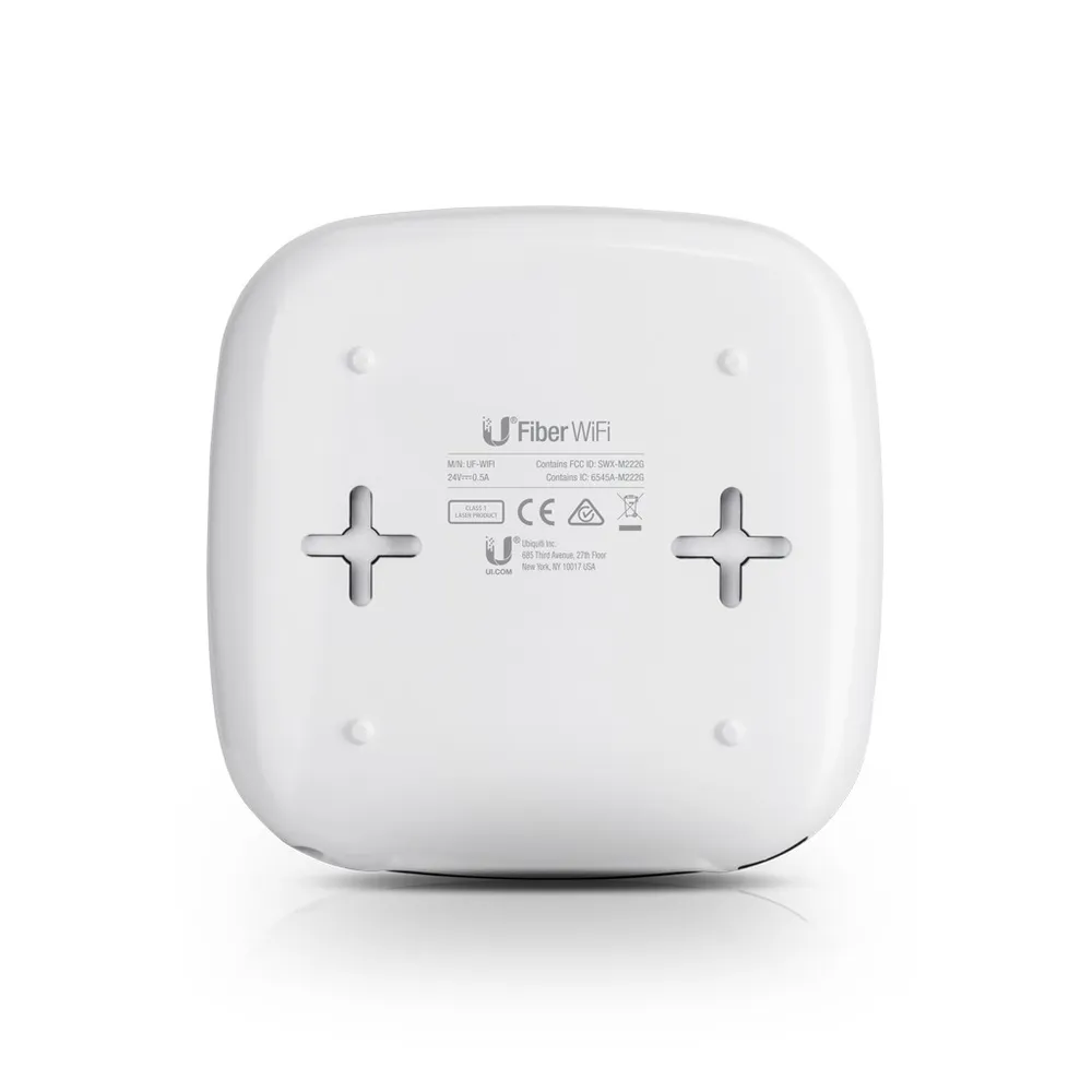 Ubiquiti UF-WIFI | ONT | UFiber, WiFi 300Mb/s, 1x GPON, 4x RJ45 1000Mb/s Maksymalna prędkość transmisji bezprzewodowej300 Mb/s