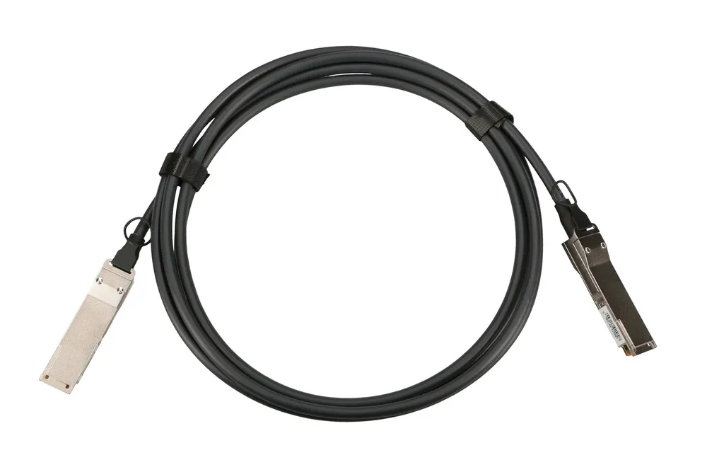 Extralink QSFP+ DAC | Kabel QSFP+ | DAC, 40Gbps, 3m, 30AWG Moduł SFP - prędkość portu40 Gbps