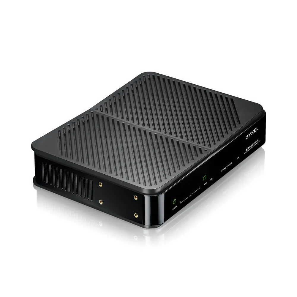 Zyxel SBG3310 | Gateway | Gateway para pequeńas empresas, 5x RJ45 1000Mb / s, 1x RJ11, 2x USB Dodatkowe złącza / interfejsy2x USB