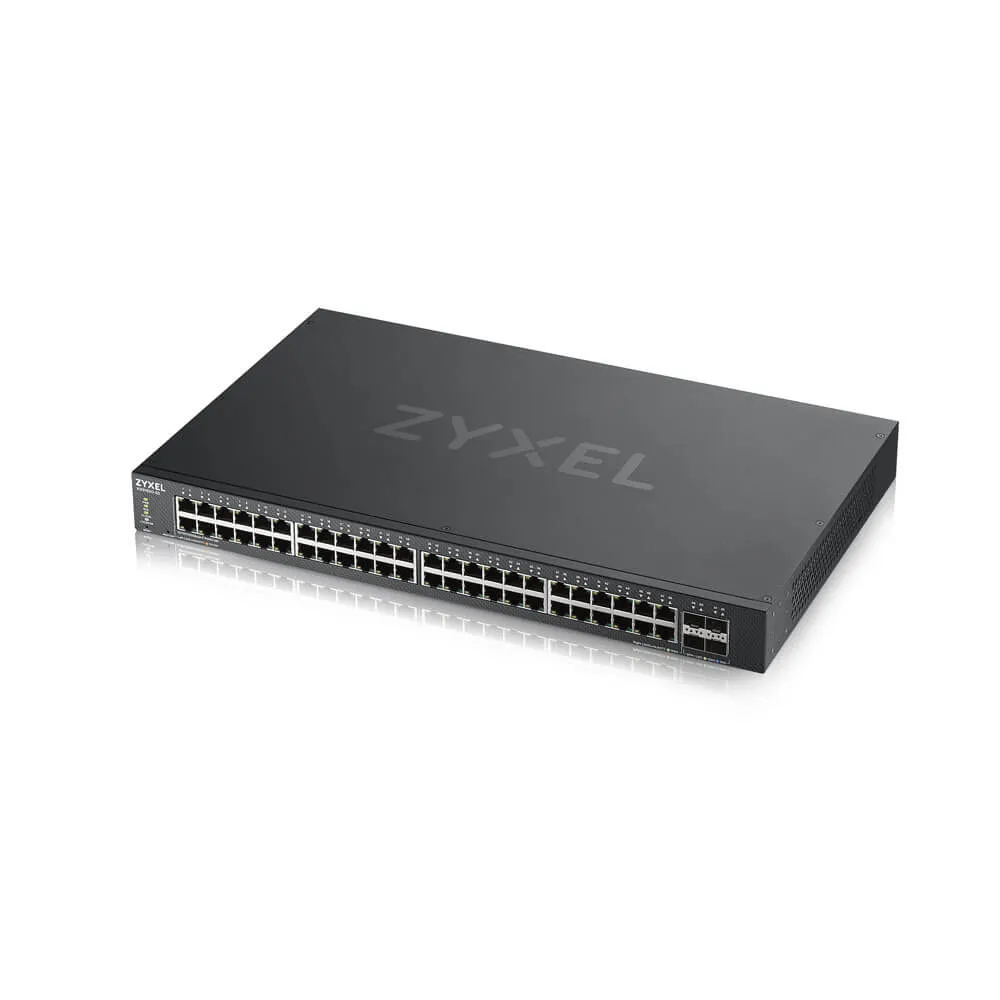 Zyxel XGS1930-52 | Switch | 48x RJ45 1000Mb/s, 4x SFP+, gestionado Typ obudowyRack (1U)