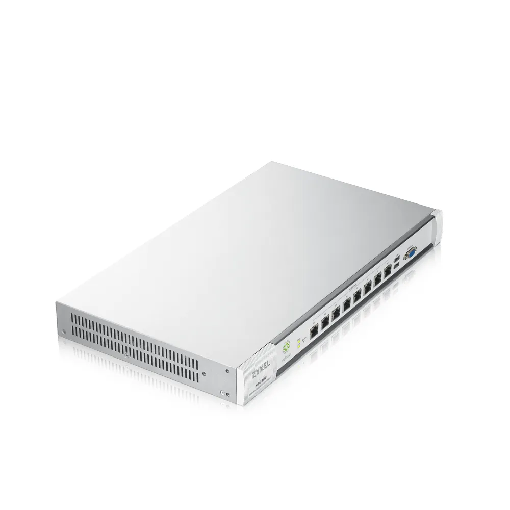 Zyxel NSG200 | Cloud gateway | Nebula Cloud, 5x RJ45 1000Mb/s, 2x RJ45 1000Mb/s WAN, gestionado Rodzaj zasilania urządzeniaZasilacz