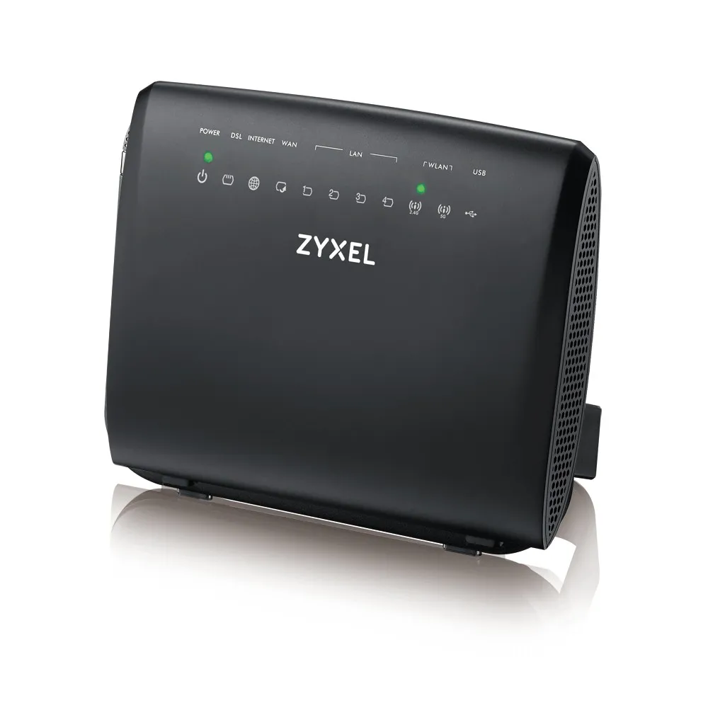 Zyxel VMG3925-B10C | Router WiFi | VDSL, ADSL+, Dual Band, 5x RJ45 1000Mb/s, 1x RJ11 Częstotliwość pracyDual Band (2.4GHz, 5GHz)