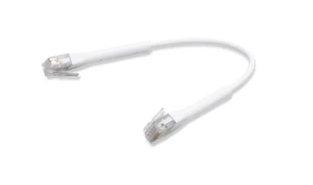 Ubiquiti UC-PATCH-RJ45 | Cables LAN de cobre | UniFi Ethernet Patch Cable, CAT6, blanco Długość220mm