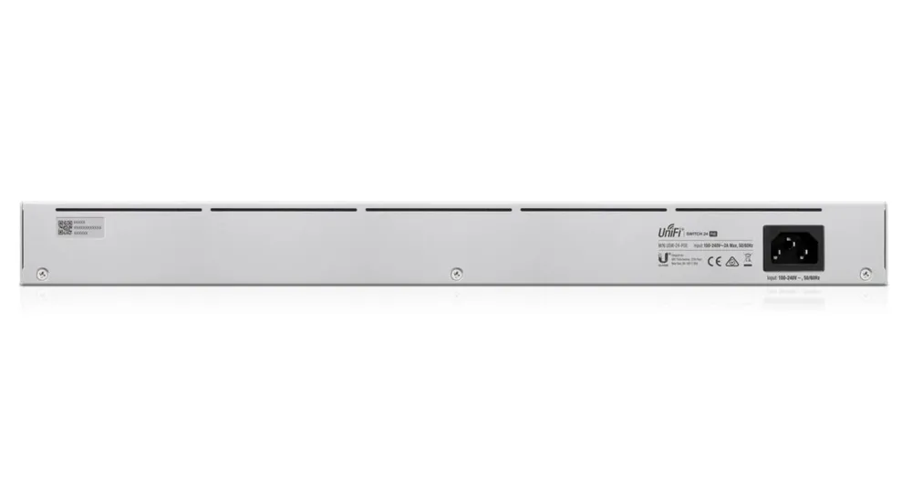 Ubiquiti USW-24-POE | Switch | UniFi, 24x RJ45 1000Mb/s, 16x PoE+, 2x SFP Standard sieci LANGigabit Ethernet 10/100/1000 Mb/s