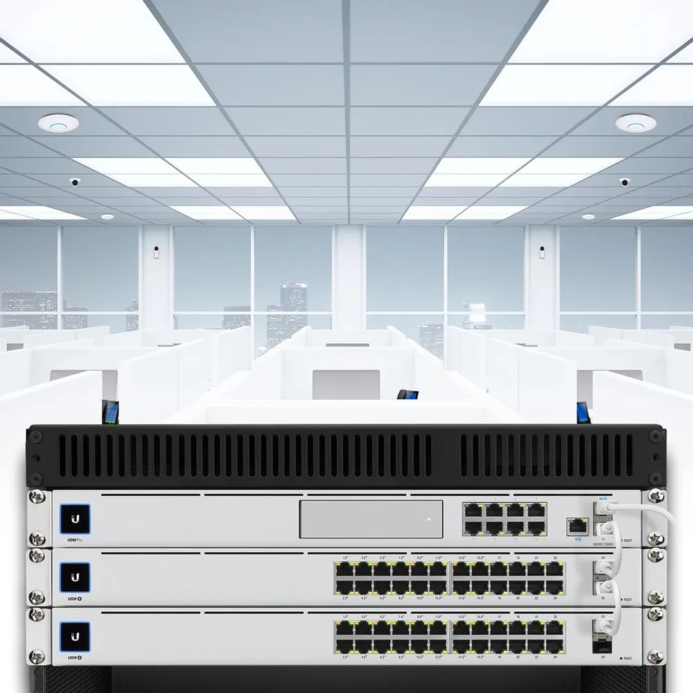 Ubiquiti USW-24-POE | Switch | UniFi, 24x RJ45 1000Mb/s, 16x PoE+, 2x SFP Typ obudowyRack (1U)