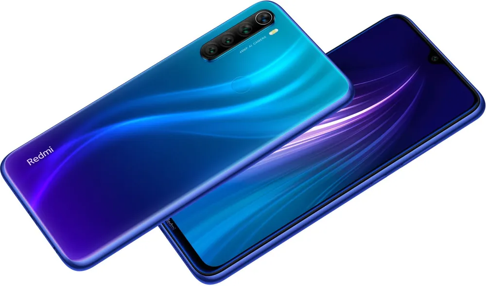 Xiaomi Redmi Note 8 | Smartfon | 4GB RAM, 64GB paměti, Neptune Blue, Verze EU Dual SIMTak