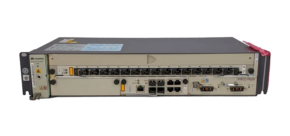 Huawei MA5608T | OLT | GPON, 1x MCUD (10GE), 1x MPWC (DC), 1x GPFD C+ Standard PONGPON