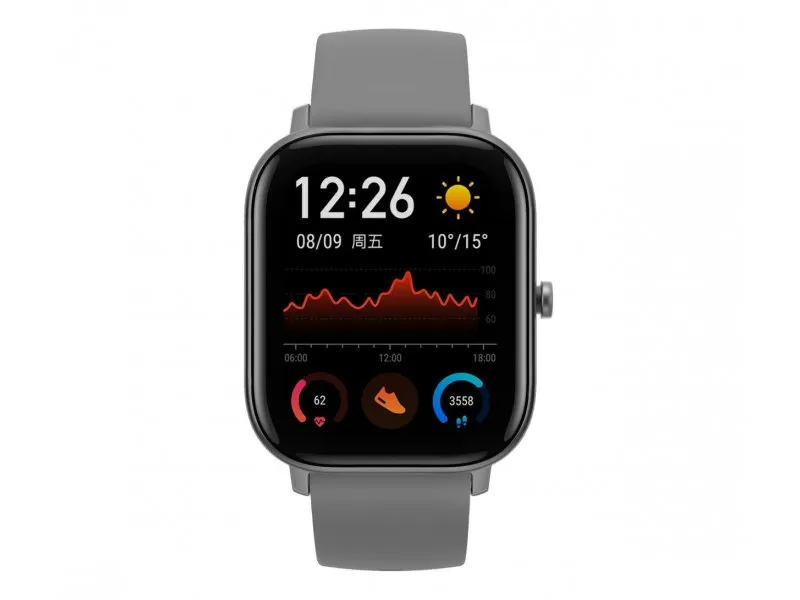 Xiaomi Amazfit GTS | Reloj inteligente | Gris, GPS, Pulsómetro Typ łącznościBluetooth