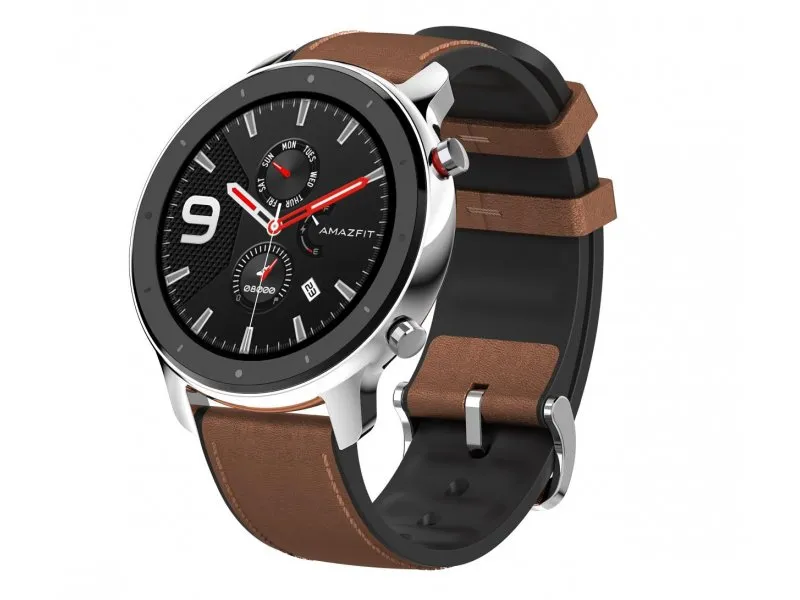 Xiaomi Amazfit GTR 47mm | Reloj inteligente | Stainless Steel, GPS, Pulsómetro Funkcja GPSTak