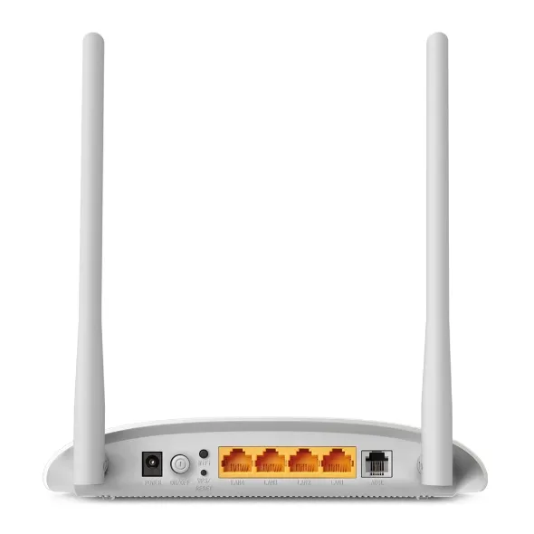 TP-Link TD-W8961N | WiFi Router | N300, ADSL2+, 4x RJ45 100Mb/s, 1x RJ11 1