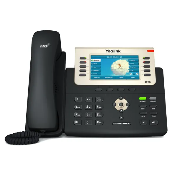 Yealink SIP-T29P | VoIP Phone | 2x RJ45 1000Mb/s, screen, PoE 0