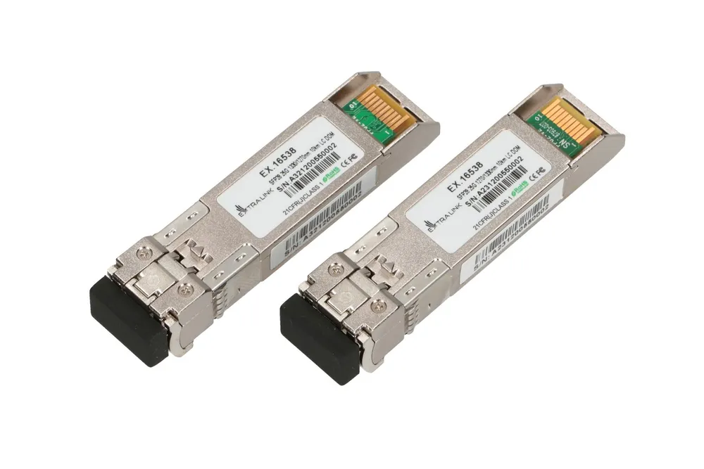 Extralink SFP28 25G | Modul SFP28 WDM | 25Gbps 1270/1330nm, single mode, 10km, LC, proM, pár Dystans transmisji4-20km