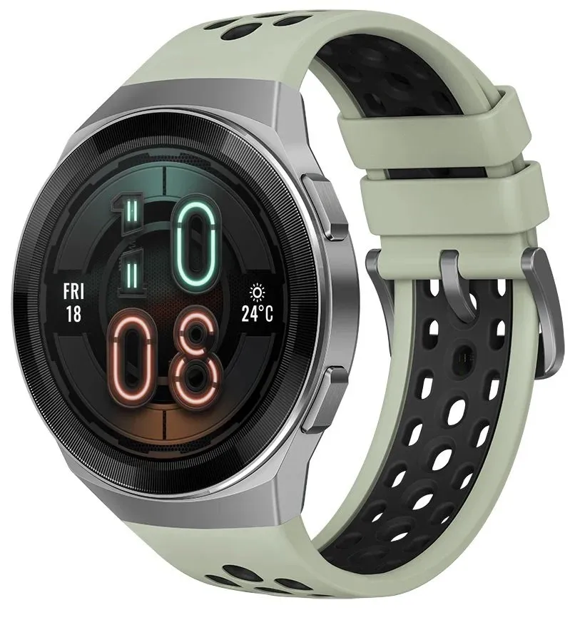 Huawei GT2E Green | Smartwatch | AMOLED, Bluetooth 5.1, 4GB memory Typ łącznościBluetooth