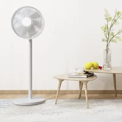 Xiaomi Mi Smart Standing Fan 1C | Ventilador de pie, Blanco, JLLDS01XY 2