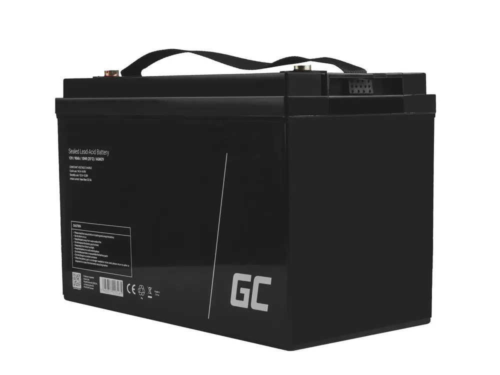 Green Cell AGM 12V 90Ah | Batterie | Wartungsfrei Typ akumulatoraAkumulator