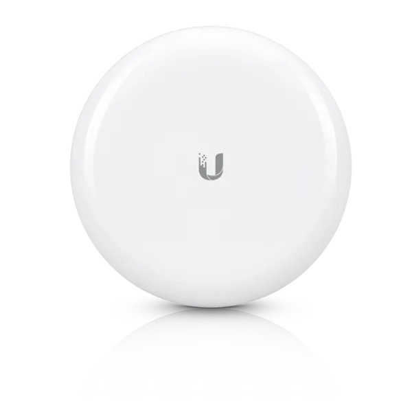 Ubiquiti GBE | CPE | GigaBeam, 60GHz, 5GHz backup, 1Gb/s+, 1x RJ45 1000Mb/s, 10/17.2dBi Częstotliwość pracy60 GHz