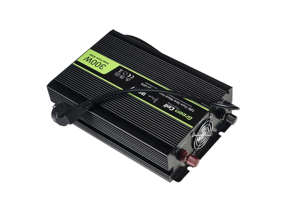 Green Cell INV07 | Převodník napětí | pro piecĂłw CO, 12V, 300W 5