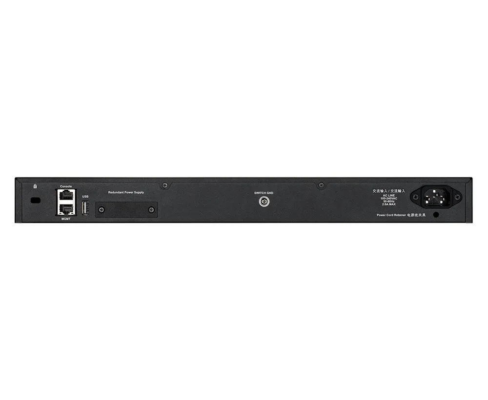 DGS-3130-54TS/SI | Switch | 48x RJ45 1000Mb/s, 2x RJ45 10Gb/s, 4x SFP+, L3 1