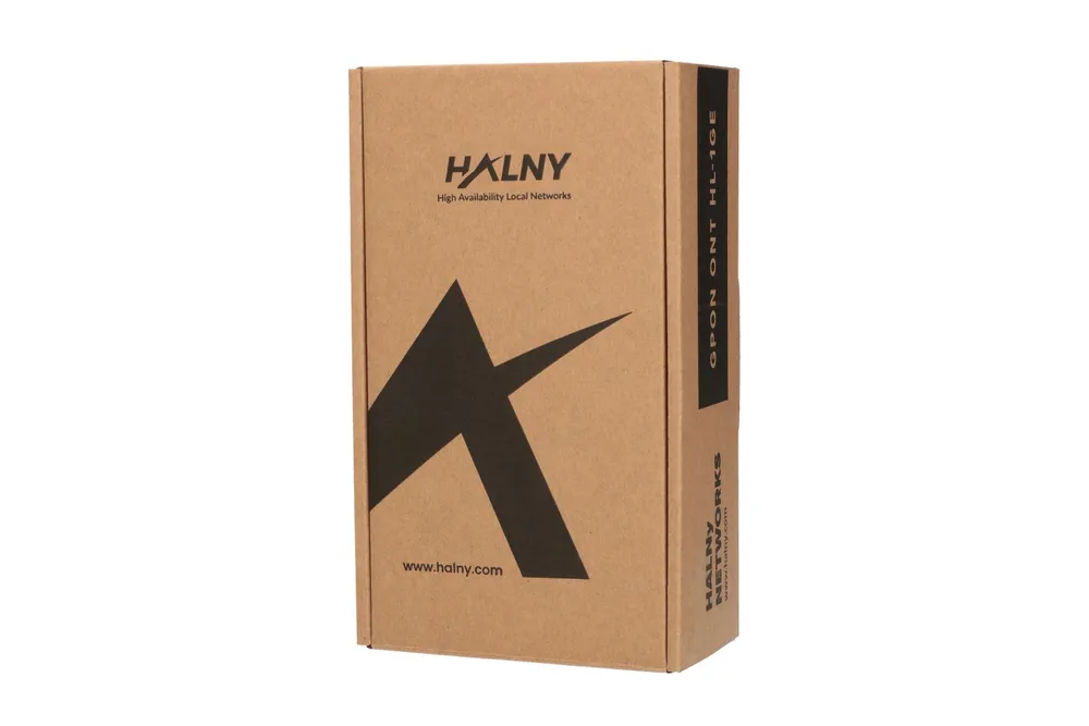 HALNy HL-1GE | ONT | GPON ONT B+ SC/APC, 1x RJ45 1000Mb/s, Bridge (SFU) and Router/NAT (HGU) mode 6