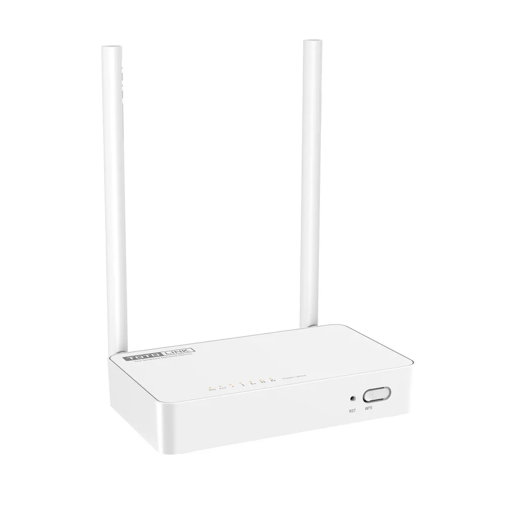 Totolink N300RT V4 | WiFi Router | 300Mb/s, 2,4GHz, 5x RJ45 100Mb/s Ilość portów WAN1x 10/100BaseTX (RJ45)