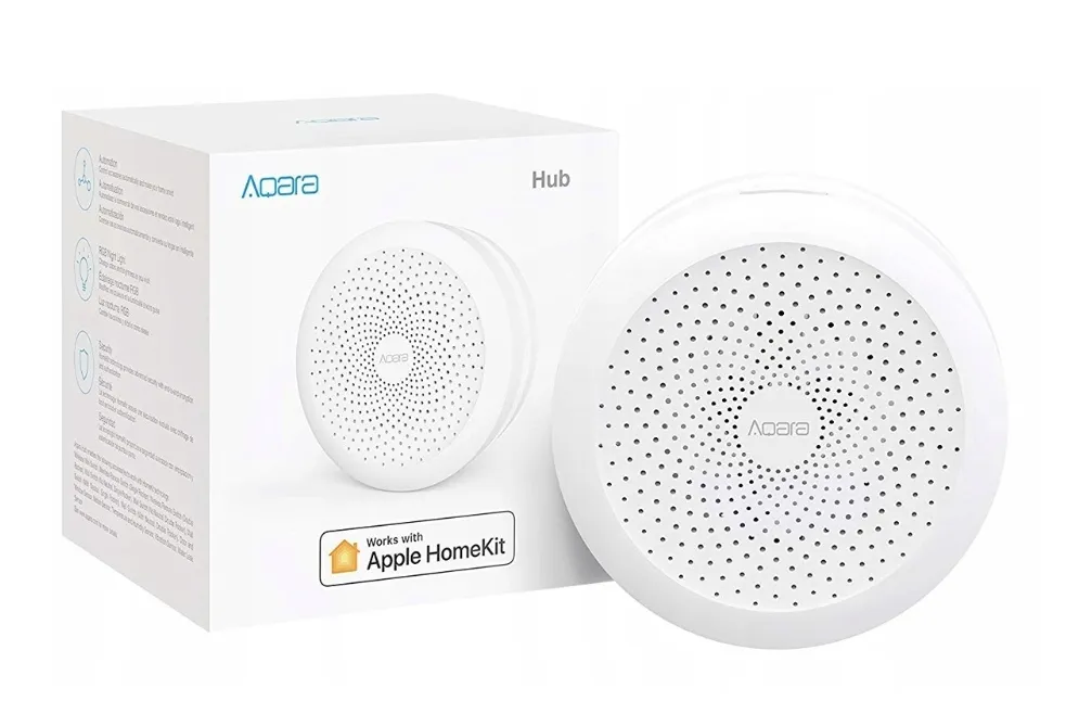 Xiaomi Aqara Hub Gateway | Smart Home Gateway | Zigbee, WiFi, HomeKit EU, ZHWG11LM Rodzaj czujnikaBramka Smart Home
