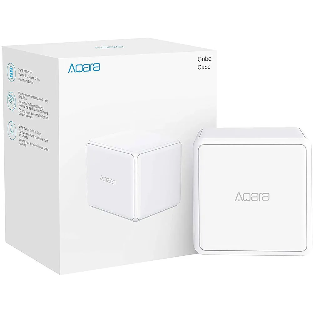 Xiaomi Aqara Cube | Kostka sterująca | Biała, MFKZQ01LM Rodzaj czujnikaPrzełącznik