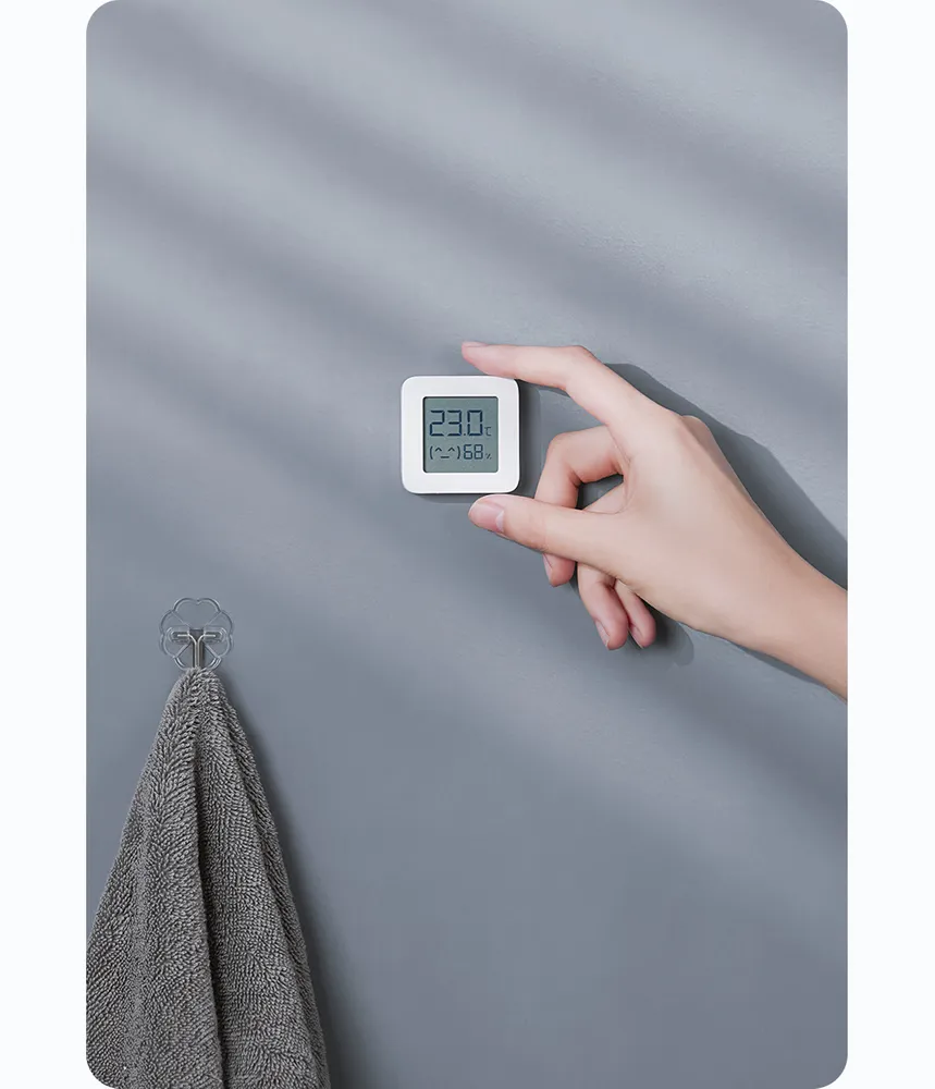 Xiaomi Mi Temperature & Humidity Monitor 2 | Sensor inalámbrico de humedad y temperatura | Pantalla Led Typ łącznościBluetooth