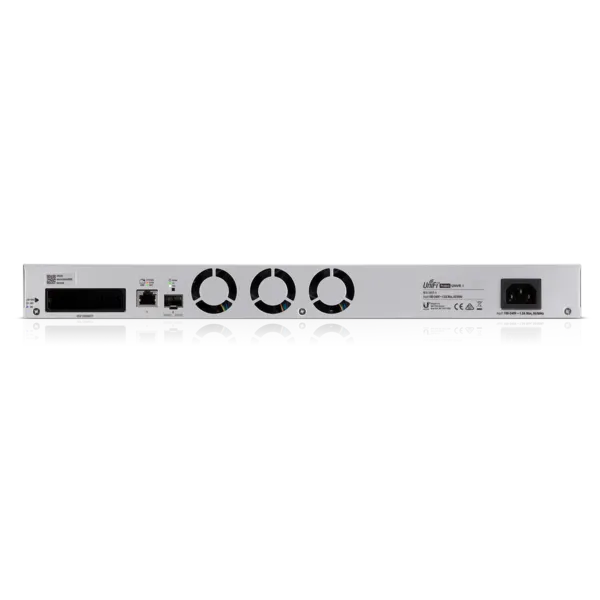 UBIQUITI UNIFI 4BAY NETWORK VIDEO RECORDER UNVR SLOTS FOR 4x 8TB, 1x SFP+ 10G, RAID 1 OR RAID 5, UP TO 50 FULL HD CAMERAS 1