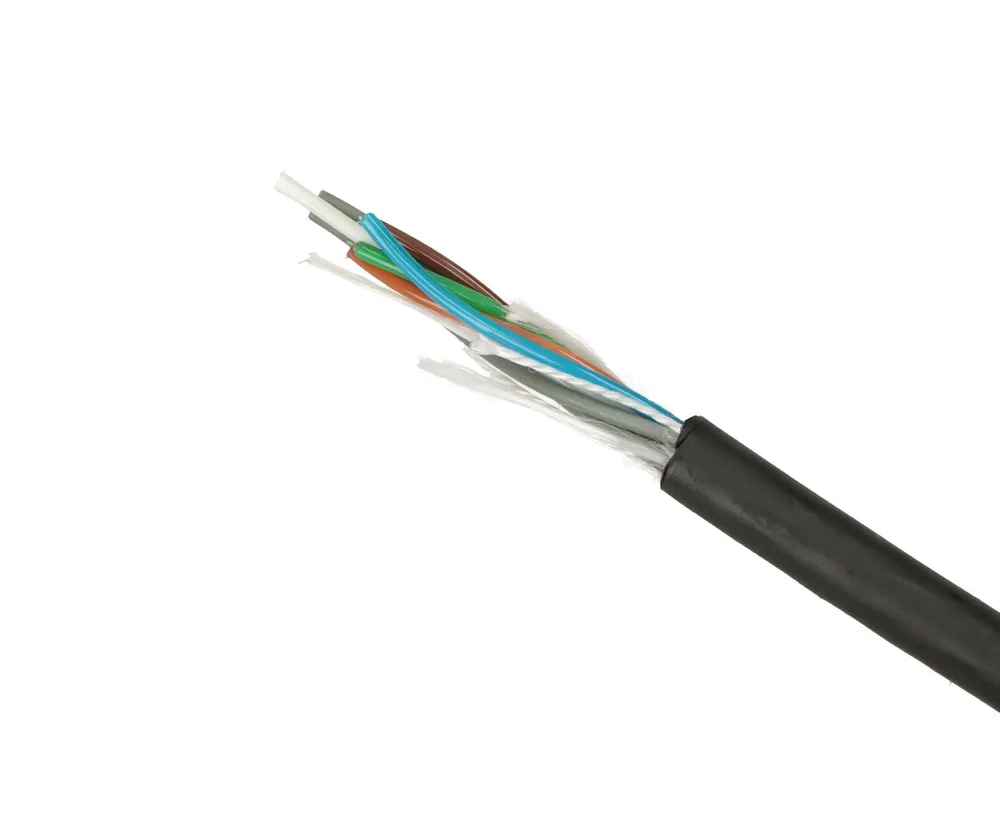 Fiberhome 48F | Fibra óptica cable | Single modo, 4T12F G652D, 9,2mm, 1.5kN, conducto Liczba włókien kabla światłowodowego48F
