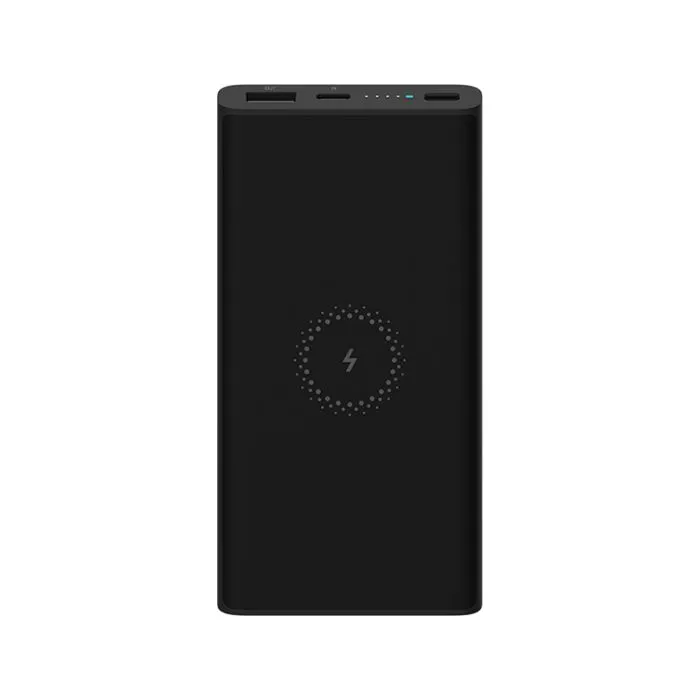 Xiaomi Mi Wireless Essential Power Bank Negro | Powerbank | 10000mAh, Negro, con función de carga inálambrica Pojemność akumulatora10000 mAh