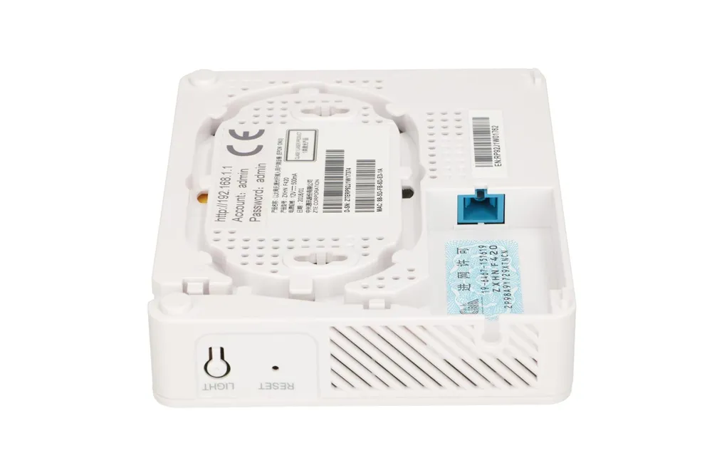 F420 EPON | ONT | 1x EPON, 1x RJ45 1000Mb/s, 3x RJ45 100Mb/s, 1x RJ11 6