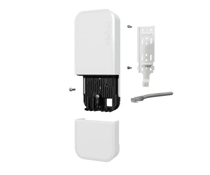 MikroTik wAP ac | Punto de acceso | RBwAPG-5HacD2HnD, Doble Banda, 2x RJ45 1000Mb/s Standard sieci LANGigabit Ethernet 10/100/1000 Mb/s