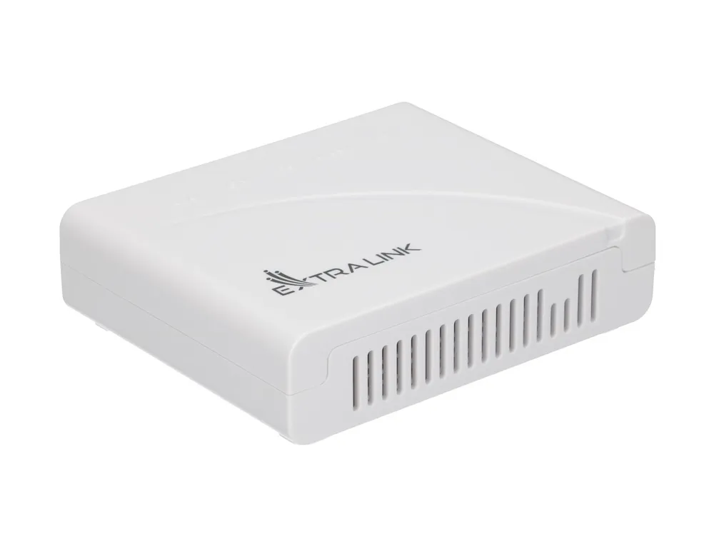 Extralink Luna V3 | ONT | 1x EPON, 1x RJ45 1000Mb/s, Chipset ZTE, funkce routingu/NAT Standard PONEPON
