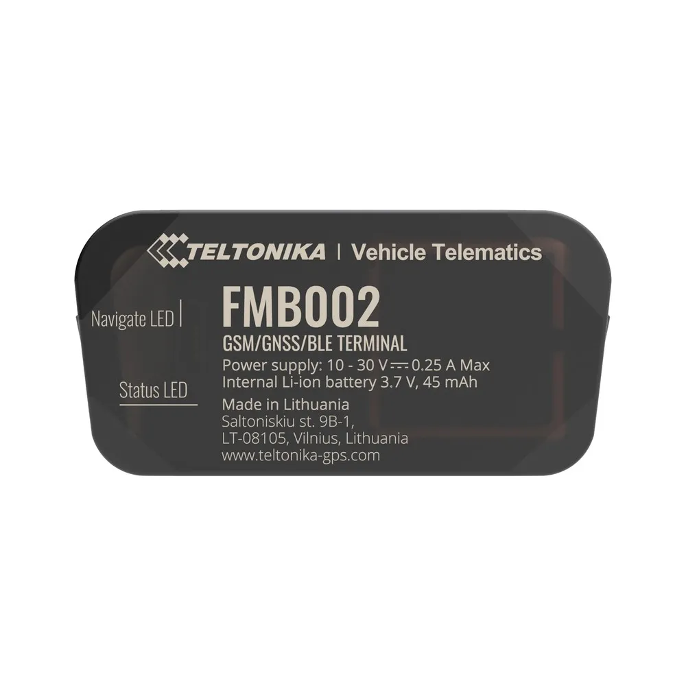 TELTONIKA FMB002 OBDII PLUG AND PLAY DEVICE WITH GNSS, GSM, BLE 4.0, CAN BUS DATA READ 2