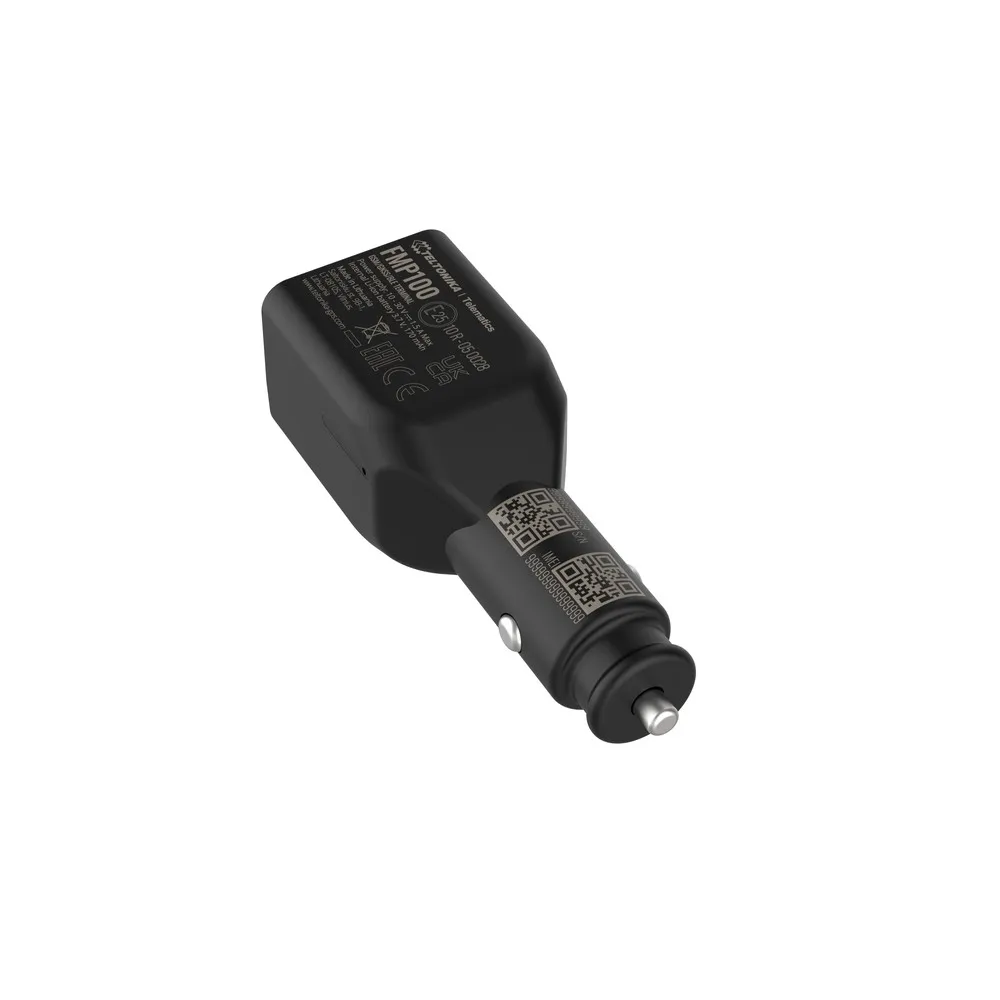 TELTONIKA FMP100 PLUG AND PLAY TRACKER WITH GNSS, GSM, BLUETOOTH, CIGARETTE LIGHTER POWER CONNECTOR Typ łącznościBluetooth