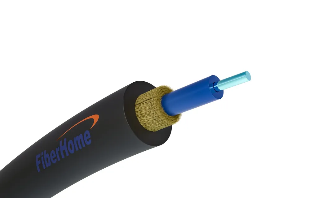 Kabel światłowodowy drop 1F | TPU, 1J, G.657A2 | Fiberhome Liczba włókien kabla światłowodowego1F