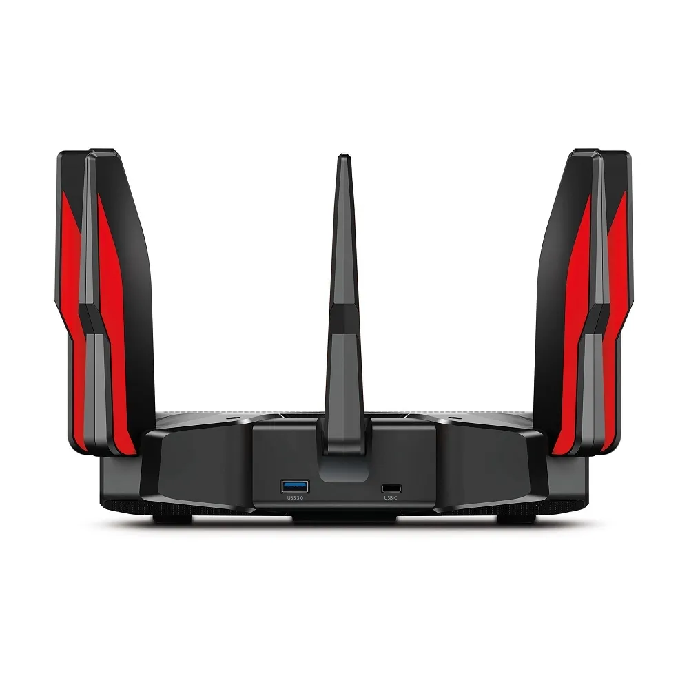 TP-link Archer AX11000 | Router WiFi | 8x RJ45 1000Mb/s, 1x 2.5G RJ45 WAN, 2x USB Maksymalna prędkość transmisji bezprzewodowej10 Gb/s