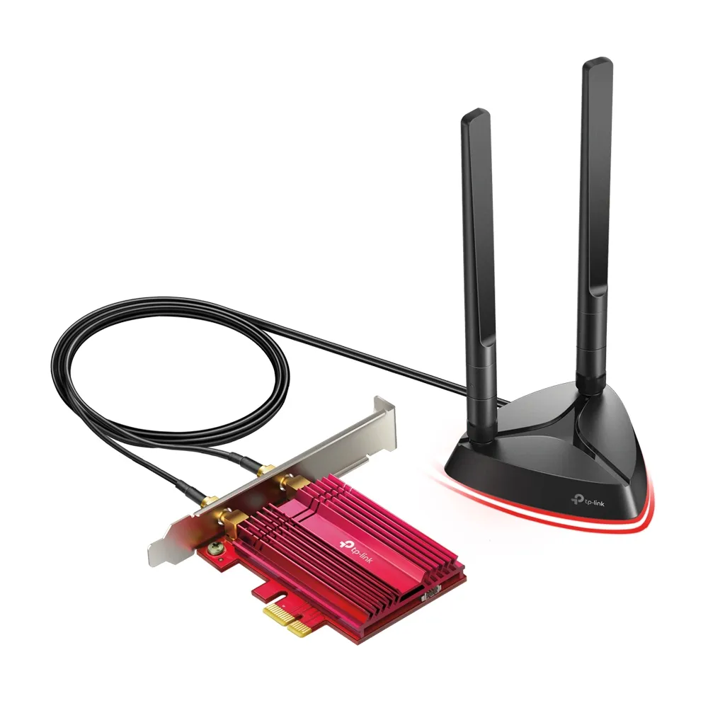 TP-LINK ARCHER TX3000E PCI-E ADAPTER AX3000 2.4GHZ, 5GHZ, BLUETOOTH 5.0 Częstotliwość pracyDual Band (2.4GHz, 5GHz)
