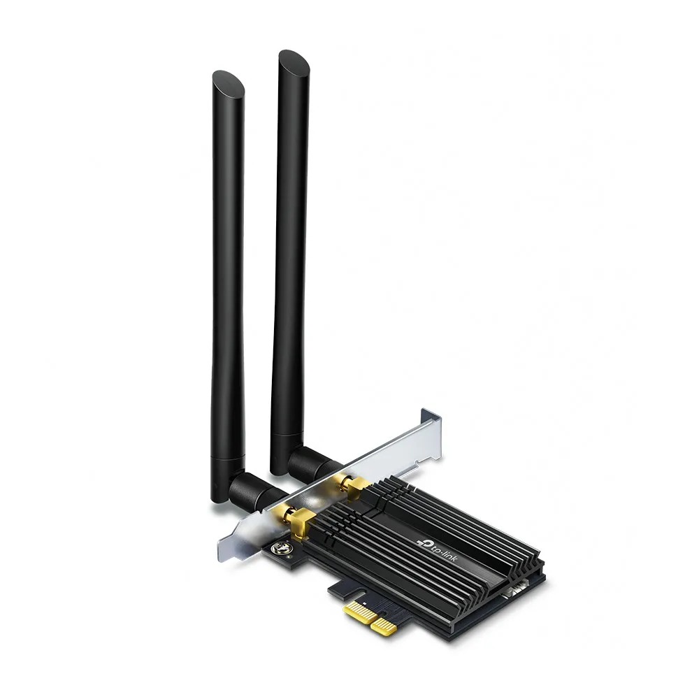 TP-LINK ARCHER TX50E PCI-E ADAPTER AX3000 2.4GHZ, 5GHZ, BLUETOOTH 5.0 Częstotliwość pracyDual Band (2.4GHz, 5GHz)
