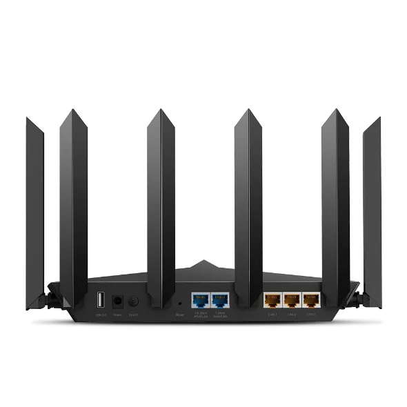 TP-LINK ARCHER AX90 MU-MIMO OFDMA AX6600 WIFI 6 WIRELESS GIGABIT ROUTER Ilość portów WAN1x 10/100/1000BaseTX (RJ45)