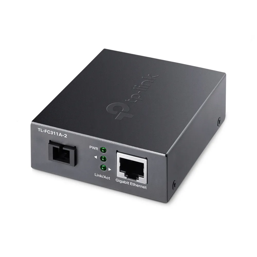 TP-LINK FC311A-2 10/100/1000MBPS WDM MEDIA CONVERTER Dystans transmisji1-3km