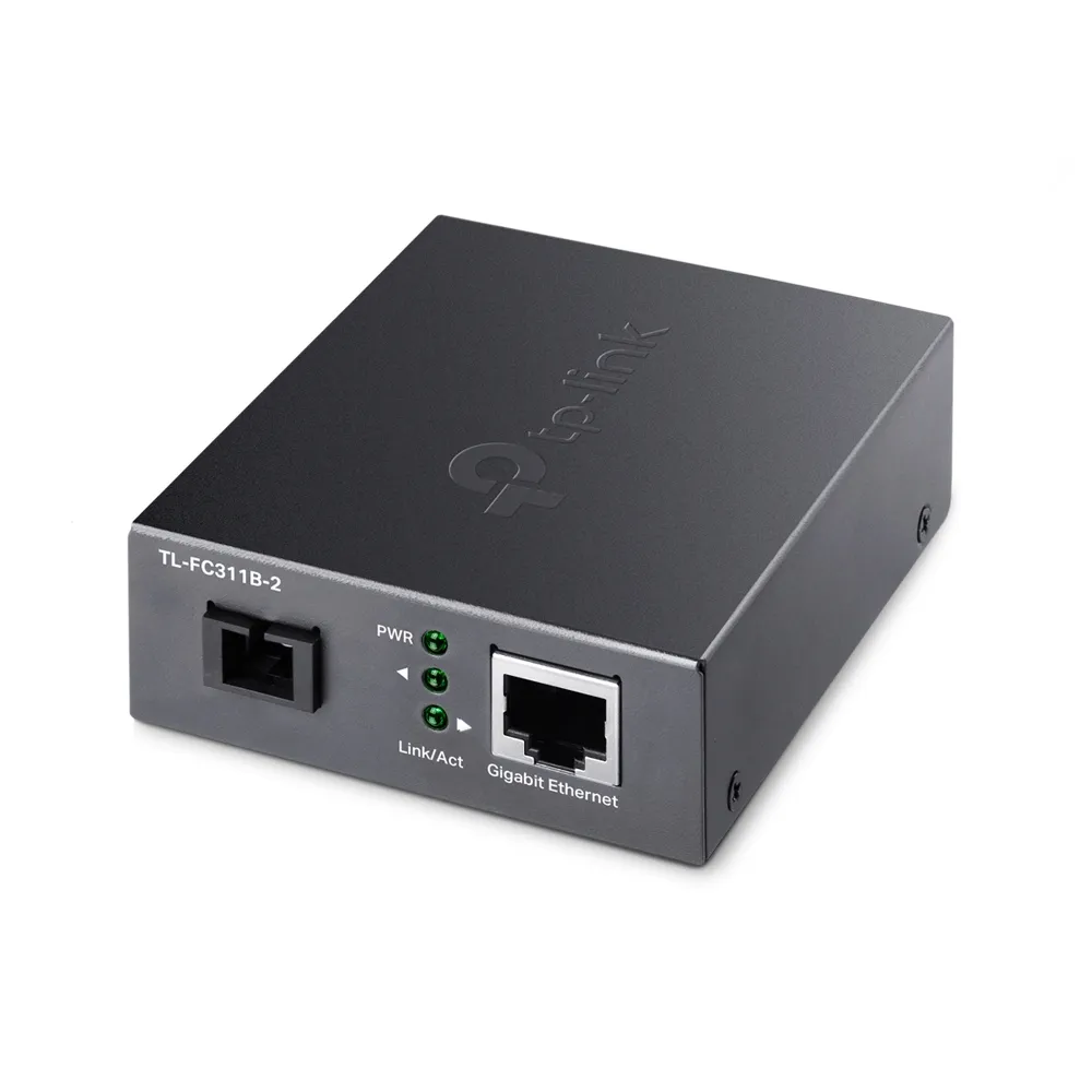 TP-LINK FC311B-2 10/100/1000MBPS WDM MEDIA CONVERTER Dystans transmisji1-3km